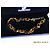 Swarovski Collar de Cristales Burdeos y Ámbar Dorado - vista 9