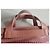 Sac cabas Missoni rose texturé - vue 6