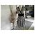 Autre Marque Les Filles de PARIS Viskosekleid Zebra-Print Schwarz-Weiß - Ansicht 2