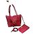 Gancini Borsa in pelle rosa Salvatore Ferragamo