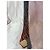 Balenciaga Seidenkrawatte mit rot-gold gestreiftem Print - Ansicht 7