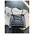 Borsa a tracolla Balenciaga in pelle matelassé nera - vista 2