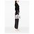 Balenciaga Silberne gesteppte Leder-Clutch - Ansicht 3