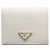 Cartera de piel Saffiano Prada Blanca