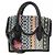 Autre Marque Carving Tribes Ledertasche mit Schnitzereien