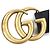 Cinto de couro Gucci GG Marmont - vista 9