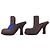 Burberry Barbie Can Logo Patch Rubber Mule Sandals - view 3