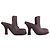 Burberry Barbie Can Logo Patch Rubber Mule Sandals - view 4