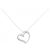 Autre Marque Collar de oro blanco Au750 y diamantes