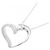 Autre Marque Collar de oro blanco Au750 y diamantes - vista 3