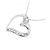 Autre Marque Collar de oro blanco Au750 y diamantes - vista 4
