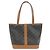 Céline Bolsa Celine Small Cabas Triomphe em tela e couro de bezerro - vista 2