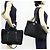 Bolso 2way Chanel Deauville de piel de becerro y algodón - vista 2