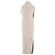 Acne Studios Ärmelloses Rollkragen Maxikleid Beige