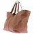 Autre Marque SAINT LAURENT Borsa tote Y in pelle marrone - vista 2
