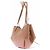 Bolso de mano Polène Cyme de piel marrón - vista 2