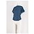 A.L.C Blue Viscose Top with Lace Detail - view 4