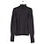 Autre Marque THE FRANKIE SHOP Rollkragenpullover aus Wolle Grau - Ansicht 2