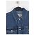 Giacca di jeans blu Calvin Klein in cotone - vista 3