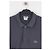 Polo Lacoste de algodão cinza de manga comprida - vista 3