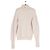 Autre Marque THE FRANKIE SHOP Beige Wool Turtleneck Sweater - view 2