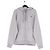 Lacoste Felpa con cappuccio e zip grigia
