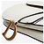 Dior Saddle Bag 2011 aus genarbtem Kalbsleder in Creme - Ansicht 4