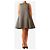 Christian Dior Conjunto de vestido y abrigo de dos piezas en lana gris - size UK 8 - vista 3