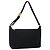 CHANEL Choco Bar Linie Schultertasche Canvas Schwarz CC