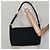 CHANEL Choco Bar Linie Schultertasche Canvas Schwarz CC - Ansicht 21
