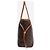 Louis Vuitton Bolso tote Neverfull MM Monogram marrón 2008 - vista 3