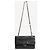 Chanel Borsa Classic Double Flap 1989 medium in pelle d'agnello nera - vista 3