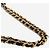 Chanel Borsa Classic Double Flap 1989 medium in pelle d'agnello nera - vista 7