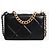 Wallet On Chain Chanel Carteira com Corrente 19 Turnlock Preta - vista 4