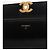 Wallet On Chain Chanel Carteira com Corrente 19 Turnlock Preta - vista 6