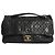Chanel Borsa a tracolla Pearl Shiba 2012 in vitello nero