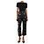 Marni Vaqueros negros adornados con flores - size UK 6 - vista 2