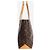 Louis Vuitton Sac cabas Monogram Wilshire MM marron 2011 - vue 2