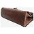 Chanel Braune 2013 Jumbo Caviar-gesteppte Schultertasche mit Kette - Ansicht 4