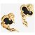 Van Cleef & Arpels Orecchini Black Vintage Alhambra - vista 3