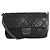 Chanel Bolso de hombro con cadena acolchado de piel de cordero verde profundo 2012