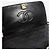 Chanel Borsa flap 1989 in pelle d'agnello nera - vista 5