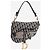 Bolsa Dior Saddle 2020 Azul Marinho Oblique Jacquard - vista 2