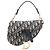 Dior Mini mala Saddle Oblique Navy 2019