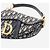 Dior Mini mala Saddle Oblique Navy 2019 - vista 3