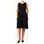 Chanel Black FW03 Rüschen-Fransen-Jacke und Kleid-Set - size UK 12 - Ansicht 3