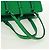 BOTTEGA VENETA INTRECCIATO Hand Bag Leather Green - vista 8