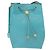 Christian Dior Shoulder Bag Leather Light Blue - vista 13