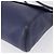 Salvatore Ferragamo Gancini Shoulder Bag Leather Navy Gold - vista 14