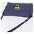 Salvatore Ferragamo Gancini Shoulder Bag Leather Navy Gold - vista 6